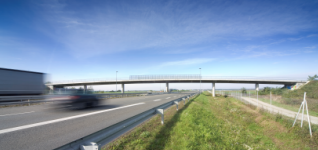 Overpass 4-7, Motorway A5, section Bletinci - Lendava