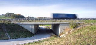 Underpass Cogetinci, Motorway A5, section  Maribor - Lenart